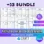 +50 Mental Health Planners (Bundle Canva)