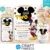 Mickey Mouse Birthday Invitation Template (Editable Canva)