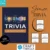 100 Questions Trivia Cards Template